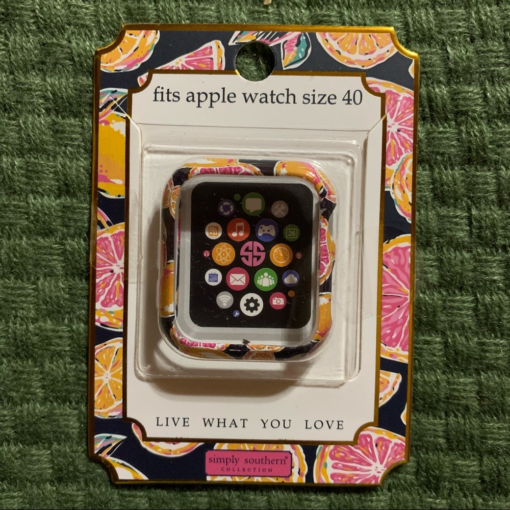 New! Simply Southern Watch Bumper 40mm in Zest Print